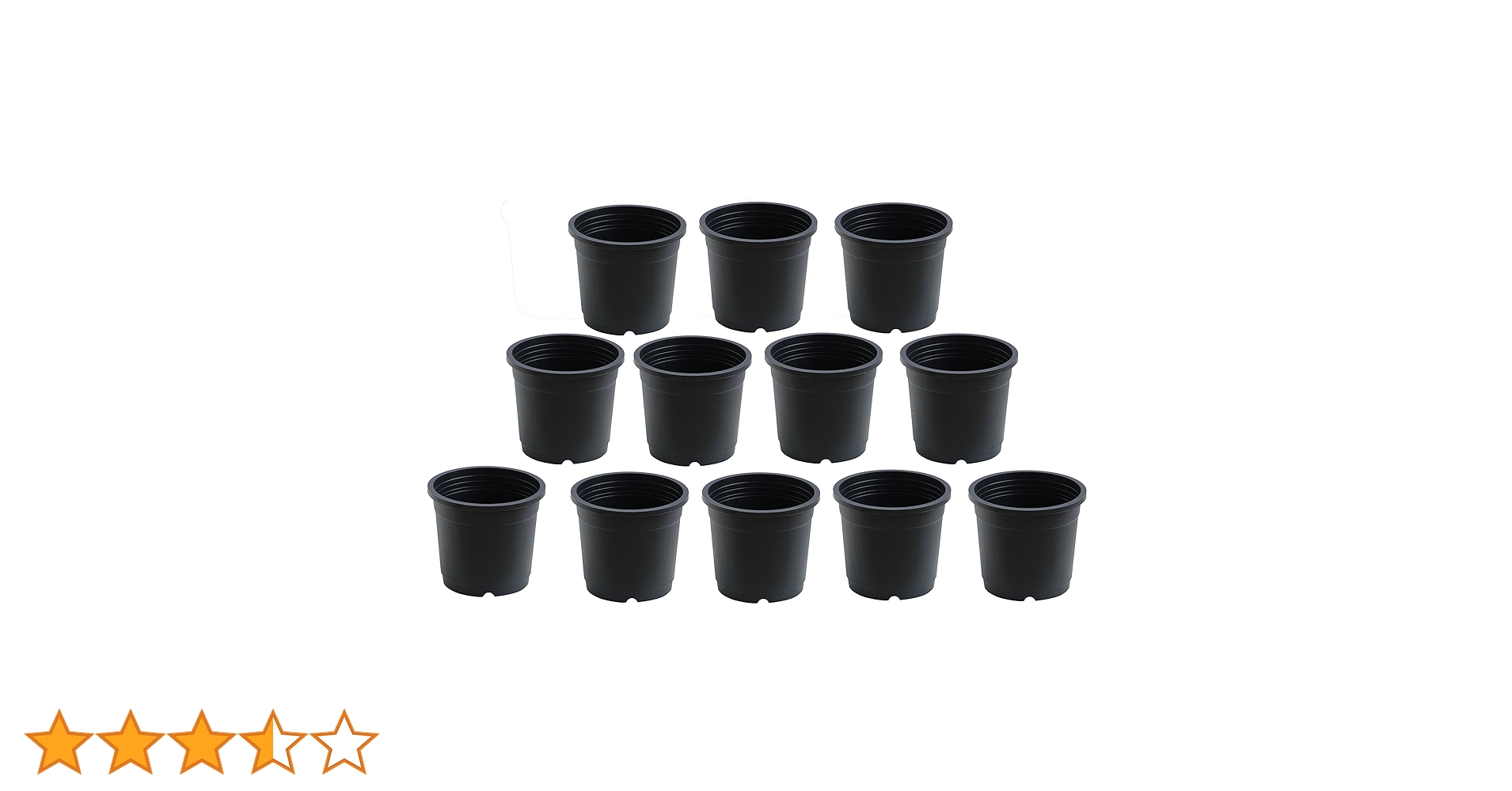 Novicz Plant Pot (Black, Pack of 12) : Amazon.in: Garden & Outdoors